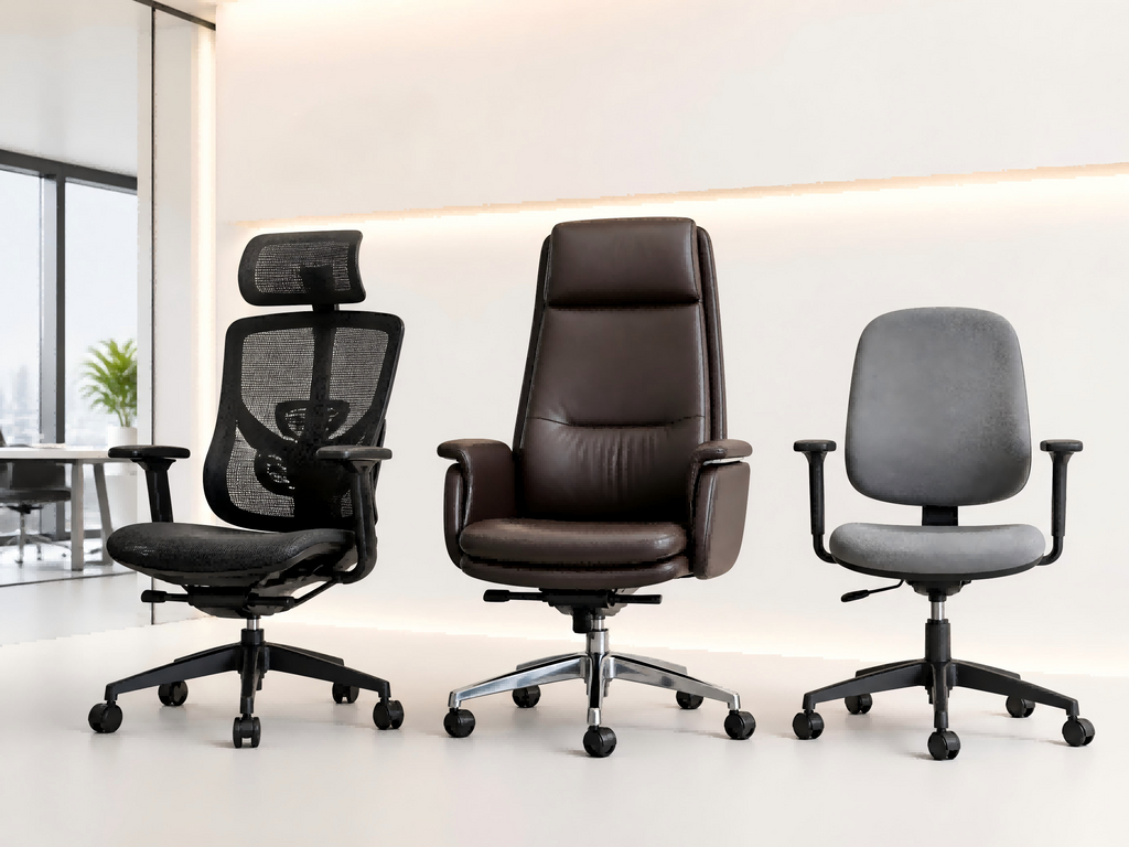 How to choose an office chair? A comparison of ergonomic chairs, executive chairs, and task chairs for procurement