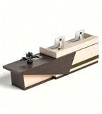 Modern Minimalist Reception Desk