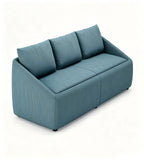 現代簡約斜背休閒三人沙發 Modern Minimalist Sloped-Back Three-Seater Sofa