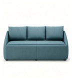 Modern Minimalist Sloped-Back Sofa