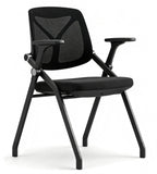 Professional All-Black Breathable Training Chair