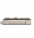 格柵燈光懸浮老闆台 Illuminated Fluted Executive Desk