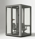 Smart Triple-Person Meeting Soundproof Pod