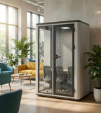 Smart Triple-Person Meeting Soundproof Pod