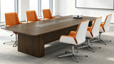 雙色四星腳扶手會議椅 Two-Tone Four-Star Base Conference Chair with Armrests  -GD1249