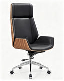 雙色曲木扶手大班椅 Two-Tone Bentwood Executive Chair with Armrests   -GA1249-1