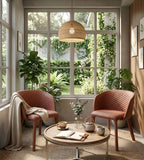 Diamond-Quilted Lounge Chair