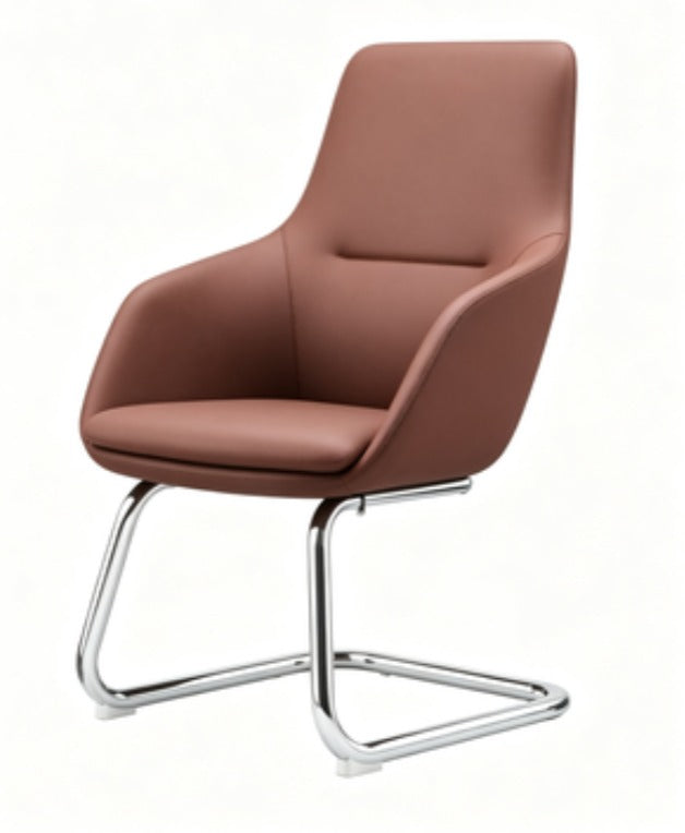 一體式扶手弓形腳會議椅	Integrated Armrest Cantilever Conference Chair  --6922D