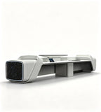 Futuristic Streamline LED Reception Desk