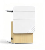 木紋拼接氣動升降講台	Wood-Accented Pneumatic Lift Podium