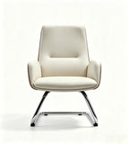 雙色弓形腳扶手會議椅	 Two-Tone Cantilever Conference Chair with Armrests