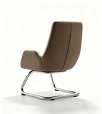 雙色弓形腳扶手會議椅	Two-Tone Cantilever Conference Chair with Armrests