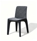 Textured Fabric Minimalist Chair