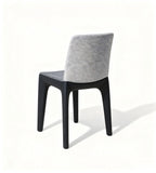 Textured Fabric Minimalist Chair