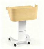 木紋氣動升降講台 Wood-Finish Pneumatic Height-Adjustable Podium