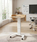 木紋氣動升降講台 Wood-Finish Pneumatic Height-Adjustable Podium