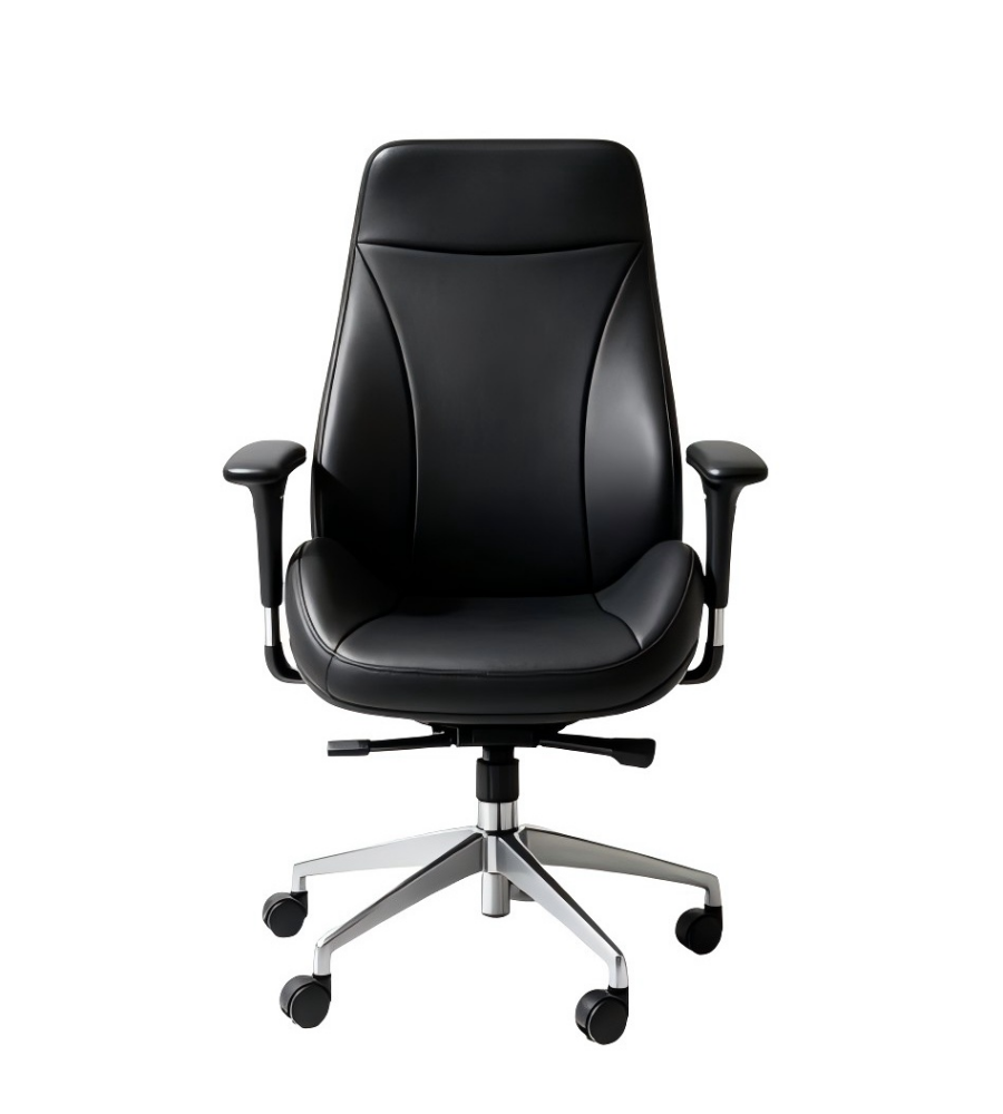 簡約扶手西皮大班椅 Armrest Faux Leather Executive Chair