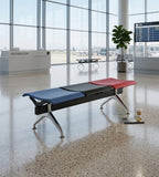 現代彩色PU皮排椅 Modern Colorful PU Waiting Chair