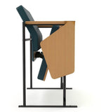 Practical PU Leather Auditorium Chair with Tablet