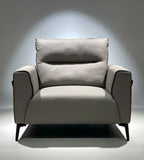 流線拼接單人沙發	Curvilinear Accent Armchair
