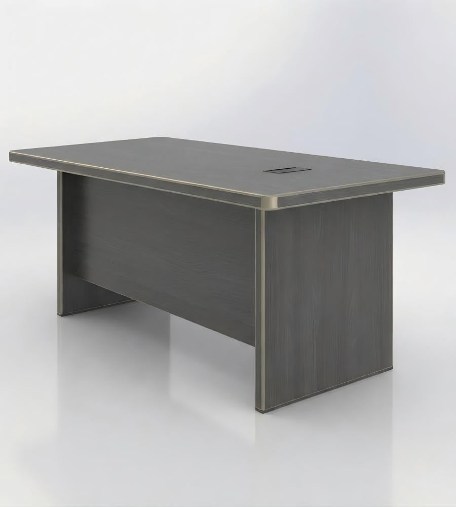 輕奢木紋商務會議桌 Modern Luxury Wood Grain Conference Table