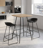 Nordic Light Wood Square Bar Table