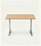 簡約木色鋼架長方形餐枱 Minimalist Wood Rectangle Dining Table