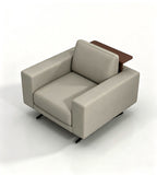 現代商務扶手置物單人沙發	Modern Executive Lounge Single Sofa