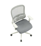 Modern Grey Mesh Office Chair