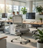 Modern Grey Mesh Office Chair