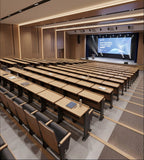 現代橙色鋼架公共排椅禮堂椅 Modern Orange  Beam Seating