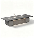 Premium Dark-Wood Executive Conference Table