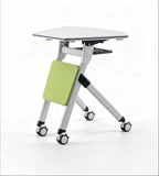 綠色可移動可固定的多功能摺叠桌  Movable and fixable multifunctional folding table