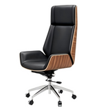 雙色曲木扶手大班椅 Two-Tone Bentwood Executive Chair with Armrests