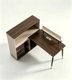 Light Luxury Lacquered Minimalist Storage Desk