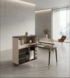 Light Luxury Lacquered Minimalist Storage Desk