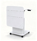 雅白氣動升降講台	White Pneumatic Height-Adjustable Podium