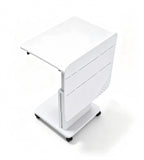 雅白氣動升降講台	White Pneumatic Height-Adjustable Podium