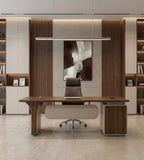 懸吊式擋板行政老闆台 Suspended-Panel Executive Workstation