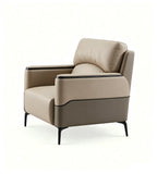拼接設計單人沙發	Contrast Design Armchair
