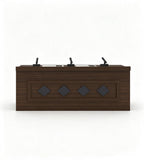 商務深木色防火板主席台 Business Dark Wood Rostrum