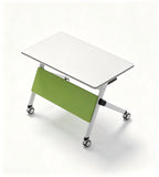 現代實用可摺帶轆培訓枱 Modern Practical Foldable Training Table with Wheels