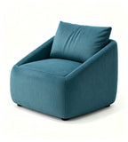 現代簡約斜背休閒單人沙發	Modern Minimalist Sloped-Back Single Sofa