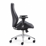 簡約扶手西皮大班椅  Armrest Faux Leather Executive Chair
