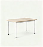 Minimalist Wood Rectangle Dining Table