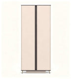 Modern Luxury Beige Tall 2-Door Filing Cabinet