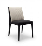 現代雙色布藝無扶手休閒椅 Modern Fabric Leisure Chair