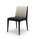 現代雙色布藝無扶手休閒椅 Modern Fabric Leisure Chair