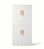 雙層對開門鋼製文件櫃	Two-Tier Steel Swing-Door Filing Cabinet