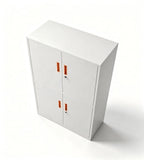 雙層對開門鋼製文件櫃	Two-Tier Steel Swing-Door Filing Cabinet